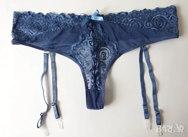 Nortie Lingerie M/L луксозни дантелени прашки с жартиери