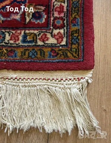 Персийски килим Исфахан , снимка 7 - Килими - 55608222
