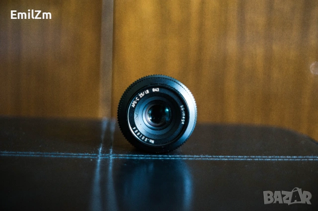 Ръчнофокусен Обектив за Sony E-Mount SG Image 25mm f/1.8 за APS-C, снимка 4 - Обективи и филтри - 54364998