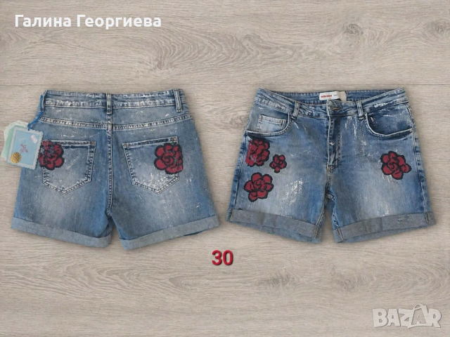 Къси дънки , снимка 6 - Дънки - 54973737