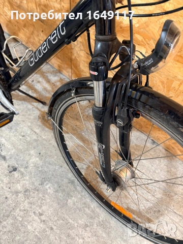 28цола Gudereit LC30+[XXL] алуминиев мъжки градски велосипед колело[24ck-Shimano/хидравлика], снимка 3 - Велосипеди - 54032849