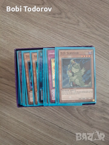 Оригинални карти Yu-Gi-Oh GX с протектори, снимка 2 - Колекции - 55070193