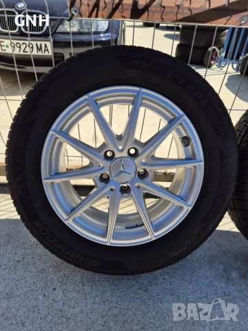 Джанти Mercedes 16 цола , 5х112 , 6.5j , et44 , 205/60/16, снимка 2 - Гуми и джанти - 54493370