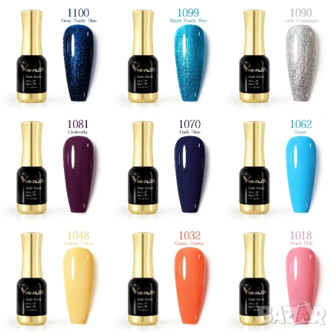  12мл VENALISA UV & LED гел лак  , снимка 8 - Продукти за маникюр - 28603747