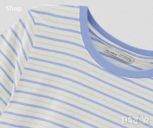 Тениска на Pull and bear , снимка 2 - Тениски - 54068751