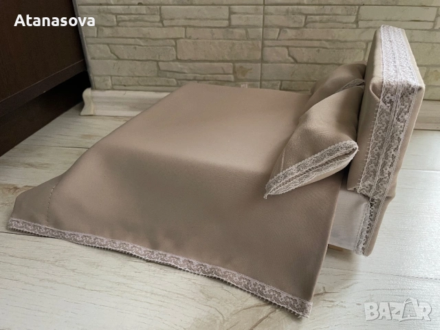 Мини диван и легло спалня за кукла Барби, обзавеждане за кукли, снимка 14 - Кукли - 44238401