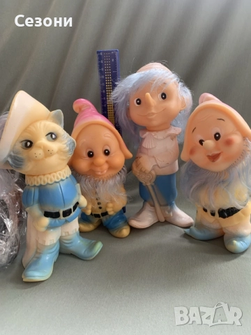 гумени играчки от соца Пинокио, снимка 12 - Кукли - 53254522