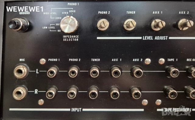 SONY 2000F PRE AMP, снимка 5 - Ресийвъри, усилватели, смесителни пултове - 55128885
