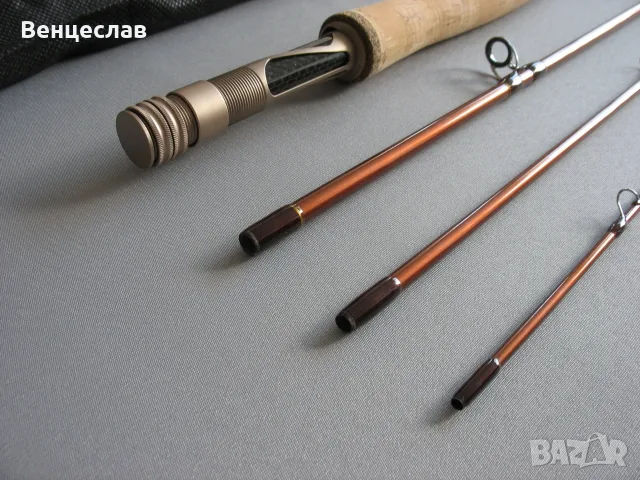 Комплект за мухарски риболов, снимка 2 - Въдици - 55433475