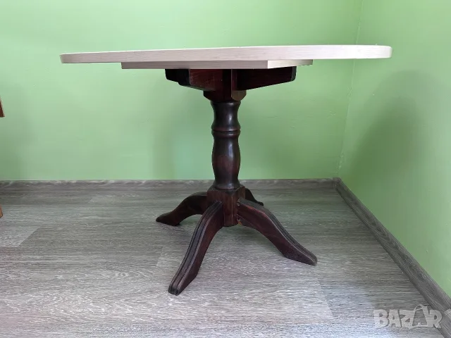 Трапезна дървена маса, снимка 3 - Маси - 55672208