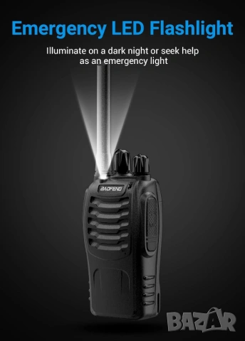 Комплект професионални радиостанции Walkie Talkie 4 броя 16 канала, снимка 3 - Други - 54684035