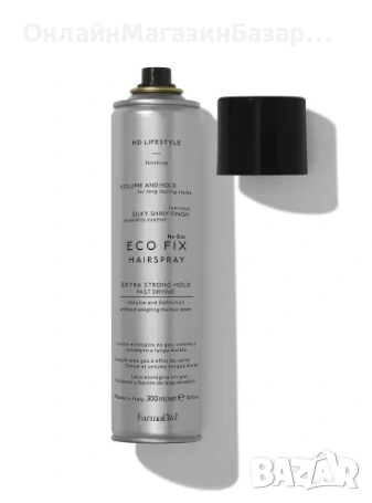 Лак За Коса Без Газ Farmavita Hd Lifestyle Eco Fix Hairspray 300Ml