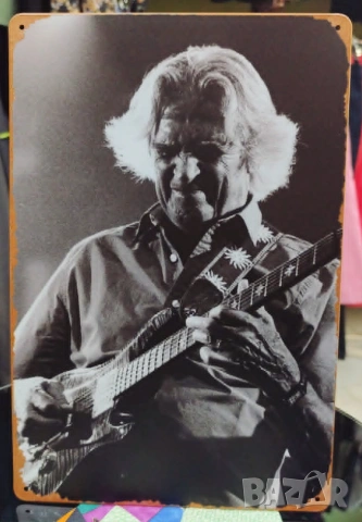 John McLaughlin-метална табела(плакет)