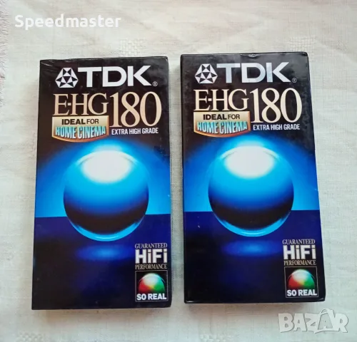 Нови VHS TDK E-HG 180