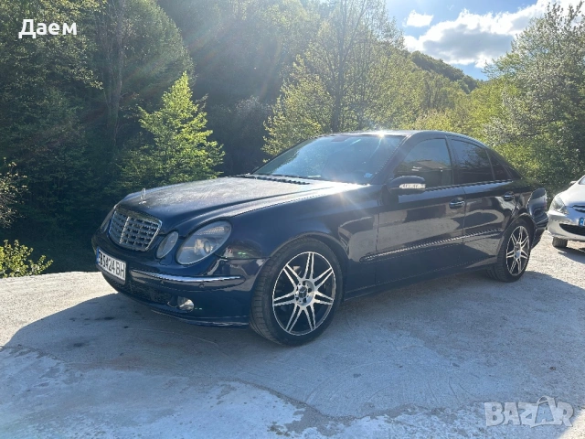 Mercedes w211 E270 CDI Ръчка, снимка 5 - Автомобили и джипове - 54623568