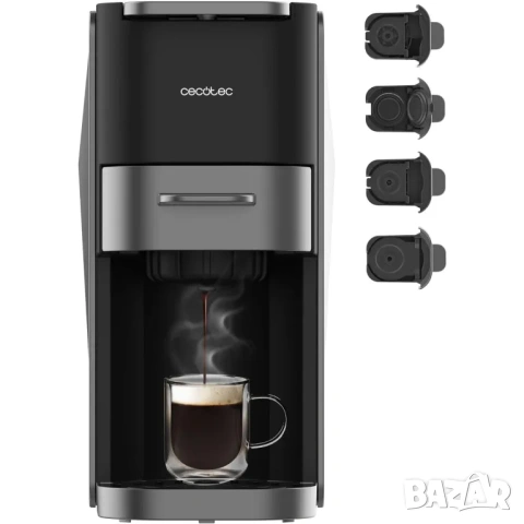 Мултикапсулна кафемашина 4в1 Cecotec Freestyle Compact Dark