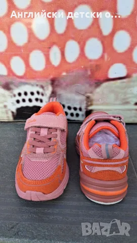 Английски детски маратонки с естествена кожа-Clarks, снимка 8 - Детски маратонки - 55336644