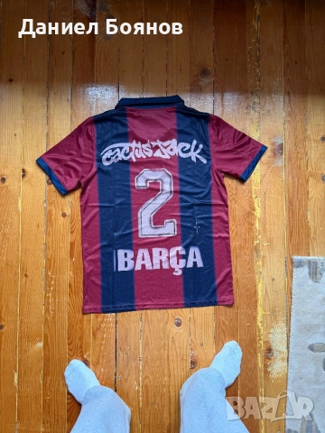 Barcelona X Travis Scott тениска , снимка 2 - Тениски - 54595941