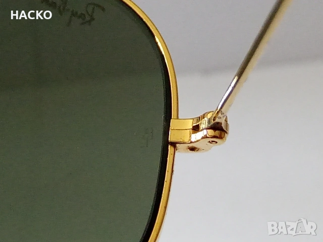 Слънчеви Oчила Ray Ban USA B&L Aviator BulletHole Shooter G-15 100% ОРИГИНАЛНИ, снимка 7 - Слънчеви и диоптрични очила - 54113185
