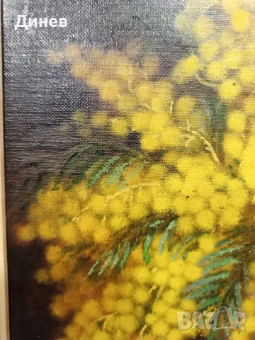 Автентичен белгийски натюрморт – A. De Meester-V.d. Heuvel, снимка 9 - Картини - 53966383