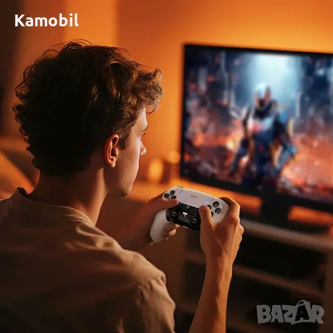 Безжичен Геймпад Hoco GA32 за PS5 /джойстик/, снимка 3 - Джойстици и геймпадове - 55542226