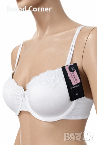 Hunkemöller бял сутиен с дантела – размер 80C, снимка 2 - Бельо - 54538015