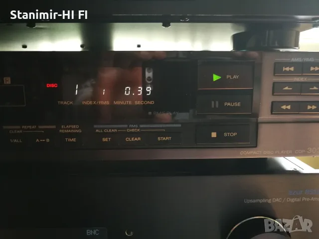  Sony CDP-303ES CD Player - ES Series, снимка 2 - Декове - 55499864