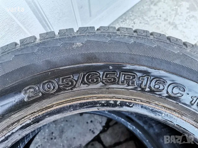 2бр ГУМИ за бус 205/65/16С - GOODRIDE SW 612, снимка 4 - Гуми и джанти - 55341992