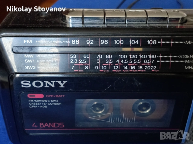 Транзистор SONY, снимка 2 - Радиокасетофони, транзистори - 54575219