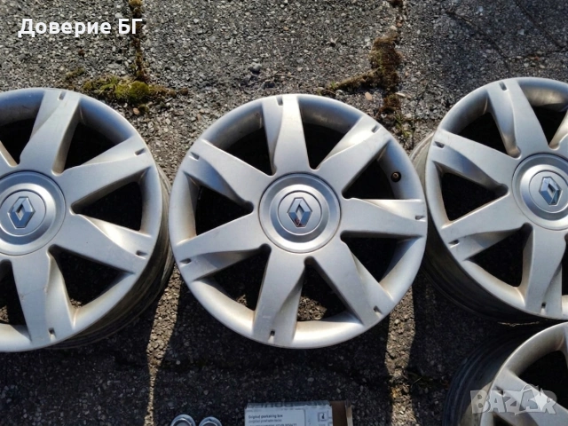 ​Оригинални алуминиеви джанти Renault 17" – Модел STEPPE (4x100), снимка 6 - Гуми и джанти - 54490091