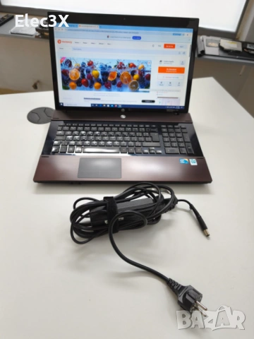 Лаптоп HP 4720s 17 инчов, много запазен, снимка 5 - Лаптопи за дома - 54502738