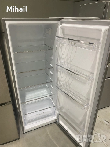 Хладилник Exquisit KS320-VH-040E Inox – 242 л, Енергиен клас А, Отлично състояние, снимка 3 - Хладилници - 54859201