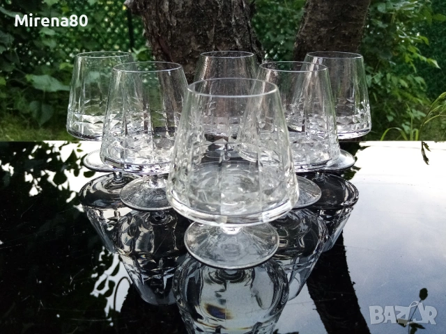 Кристален сервиз за ракия