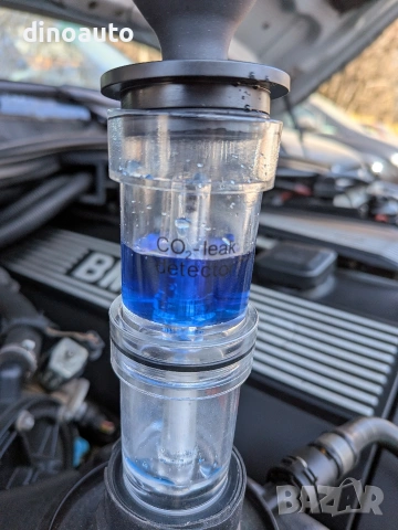 Тест за наличие на изгорели газове в охладителната система (CO₂ тест), снимка 2 - Сервизни услуги - 54885637