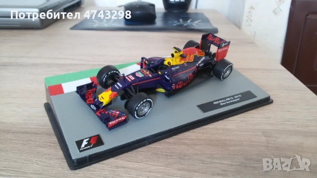 RED BULL RB12 - Max Verstappen - 2016, снимка 10 - Колекции - 54499709