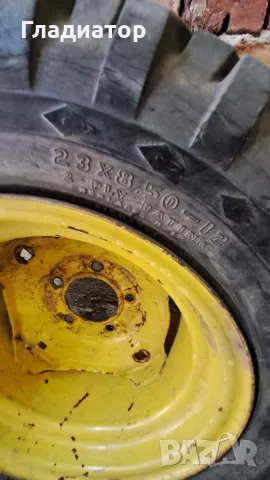 John Deere джанти с гуми 12 , снимка 5 - Гуми и джанти - 55396399
