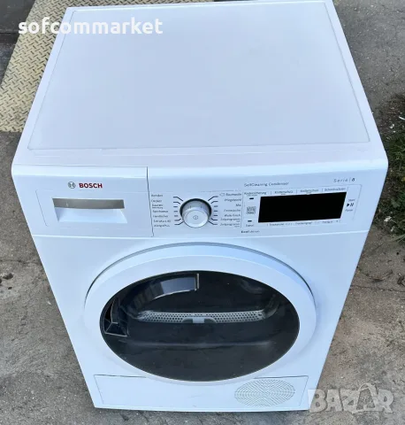 Сушилня с термопомпа Bosch WTW875ECO, A+++, 8 кг – Гаранция! Внос от Германи, снимка 4 - Сушилни - 55560044