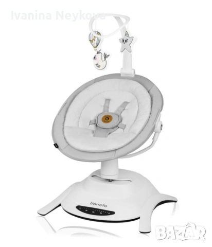 “Lionelo Bella 2 in 1” Бебешка люлка със седалка и кош, снимка 3 - Детски люлки - 54316687