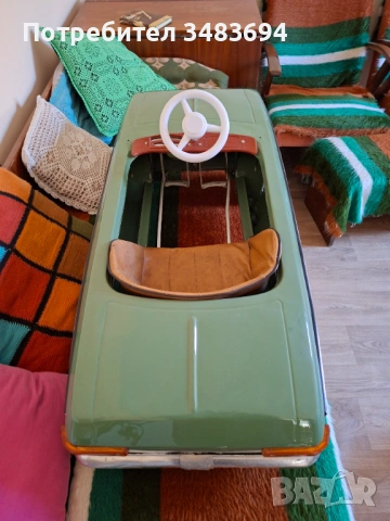 Детска количка с педали. Москвич., снимка 3 - Колекции - 54323823
