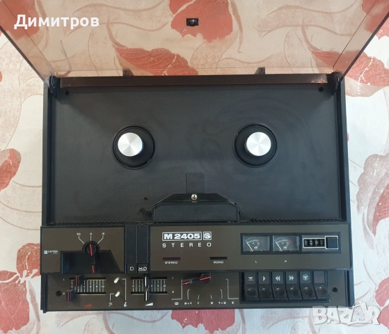 Магнетофон Unitra M2405S, снимка 3 - Антикварни и старинни предмети - 47638745