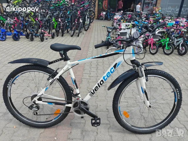 PA Алуминиев велосипед 27.5" PRO бял/син, снимка 2 - Велосипеди - 55553616