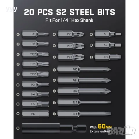 Fanttik Nex S 2 Pro електрическа отверка, снимка 8 - Отвертки - 55428797