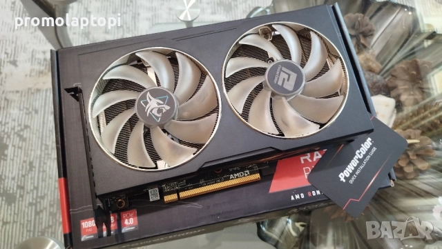 Продавам AMD Radeon RX 6600 XT 8GB PowerColor Hellhound, снимка 6 - Видеокарти - 55640872