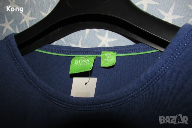 Нова тениска Napapijri Geographic фланелка Hugo Boss Made in Portugal Хуго Бос polo shirt блуза ко, снимка 4 - Тениски - 55242972