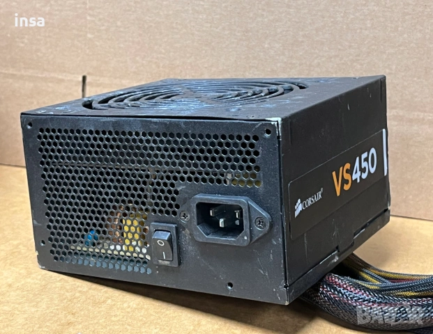 Компютърно захранване Corsair VS450 ATX PSU 450W, снимка 2 - Захранвания и кутии - 55140142