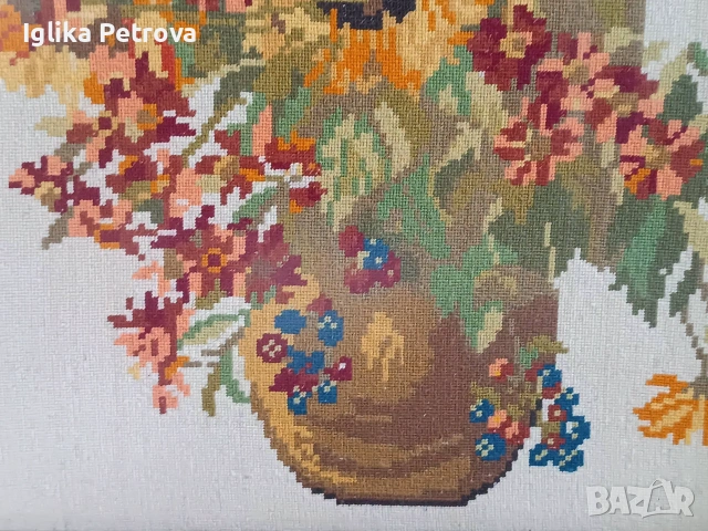 Гоблен "Слънчогледи", снимка 2 - Гоблени - 55161512