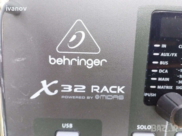 Behriger X 32 Rack by MIDAS, снимка 4 - Ресийвъри, усилватели, смесителни пултове - 54592069