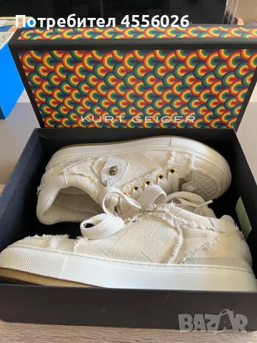 Продавам оригинални дамски маратонки Kurt Geiger 41 номер, снимка 2 - Маратонки - 55677999