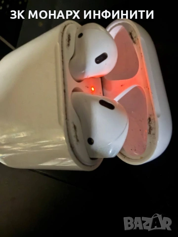 Безжични слушалки Apple AirPods 2, снимка 6 - Bluetooth слушалки - 54393022