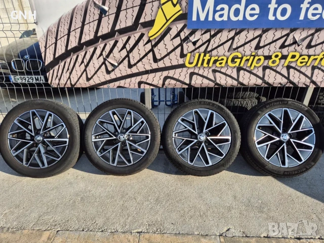 Джанти Borbet 17 цола , 5х112 , 7j ,et46 , 205/55/17 Skoda Vw Audi